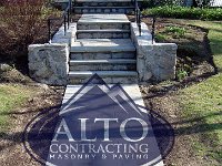 Bluestone Walkway & Stone Steps