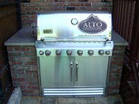 Brick Barbecue Grill