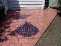 Concrete Stamped Patio